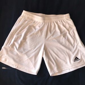 White Adidas Shorts